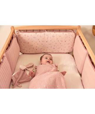 Doudou papillon - Rose
