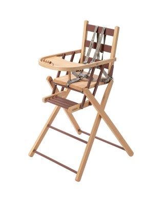 Chaise haute bébé pliante...