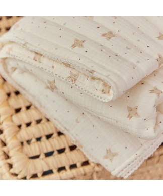 Couverture quiltée...