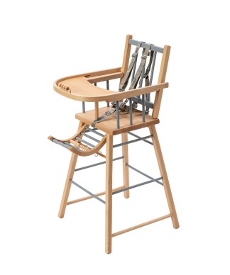 Chaise haute traditionnelle...