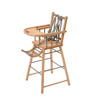 Chaise haute traditionnelle...