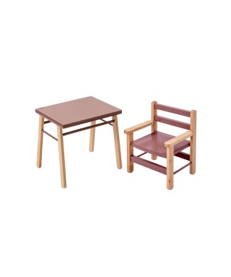 Ensemble table et fauteuil...