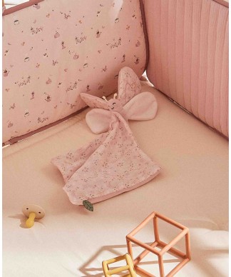 Doudou papillon - Rose