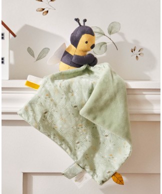 Doudou abeille - Vert