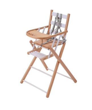 Chaise haute bébé pliante...
