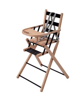 Chaise haute bébé pliante...