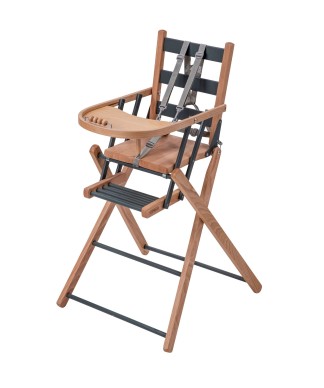 Chaise haute bébé pliante...