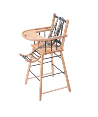 Chaise haute traditionnelle...